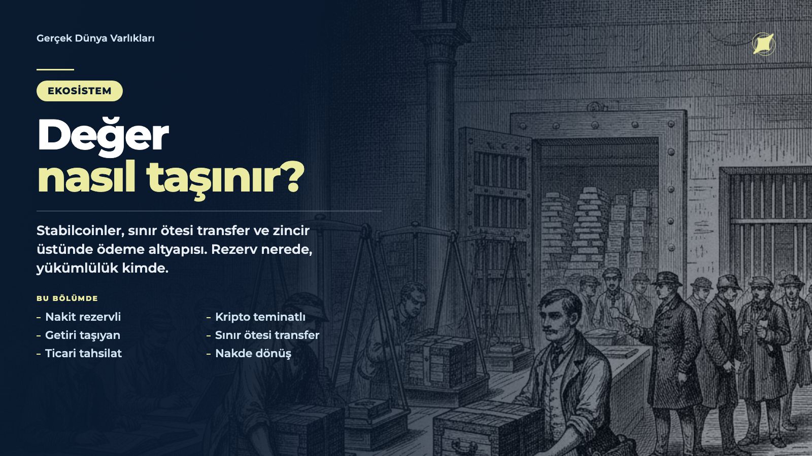 Ödeme ve Stabilcoin · Gerçek Dünya Varlıkları