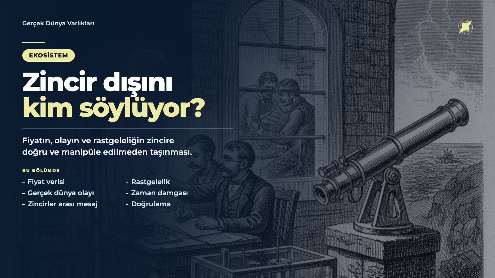 Oracle ve Veri · Gerçek Dünya Varlıkları