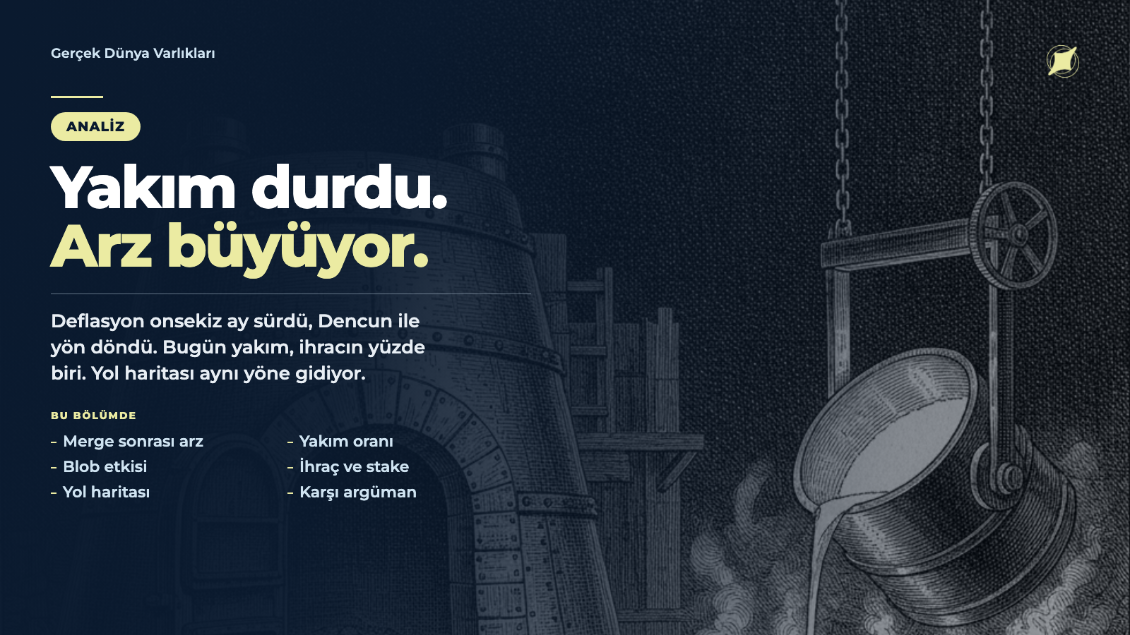 Arz, yakım ve L2'ler · Gerçek Dünya Varlıkları