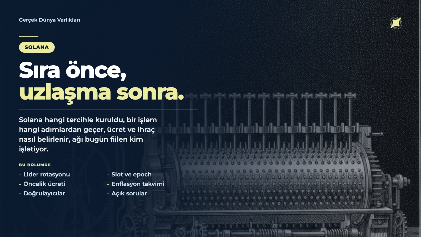 Solana nedir? · Gerçek Dünya Varlıkları